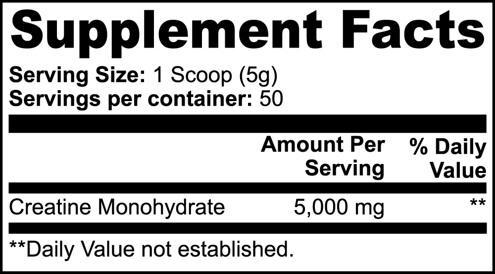 CREATIN MONOHYDRATE